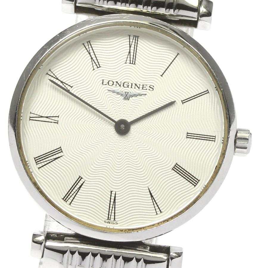 ☆極美品 L4.209.4 ロンジン 時計 グランドクラシック シルバー LONGINES（ロンジン） LONGINES L4.209.4 グランドクラシック クォーツ