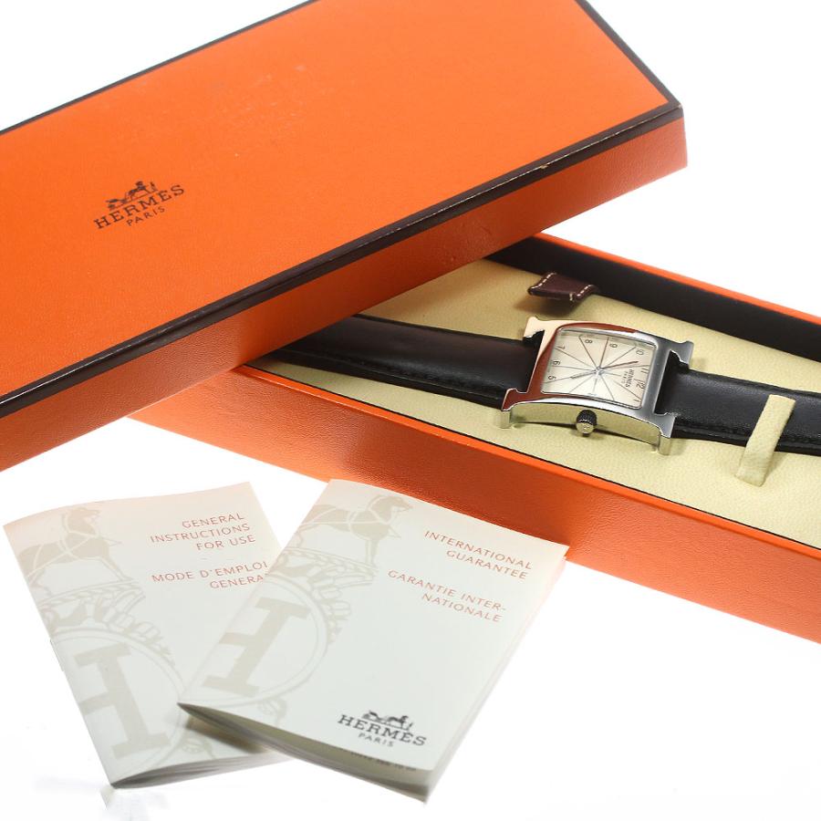 HERMES（エルメス） HERMES HH1.810 Hウォッチ デイト クォーツ メンズ