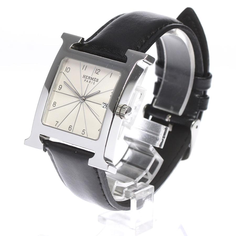 HERMES（エルメス） HERMES HH1.810 Hウォッチ デイト クォーツ メンズ