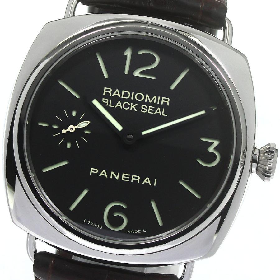 OFFICINE PANERAI パネライ PAM00183 ラジオミール ブラックシール 