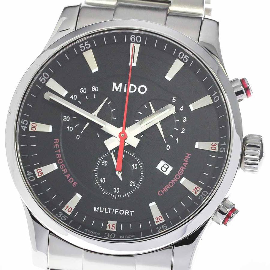 ミドー MIDO M005417 マルチフォート アナログオス クロノグラフ 