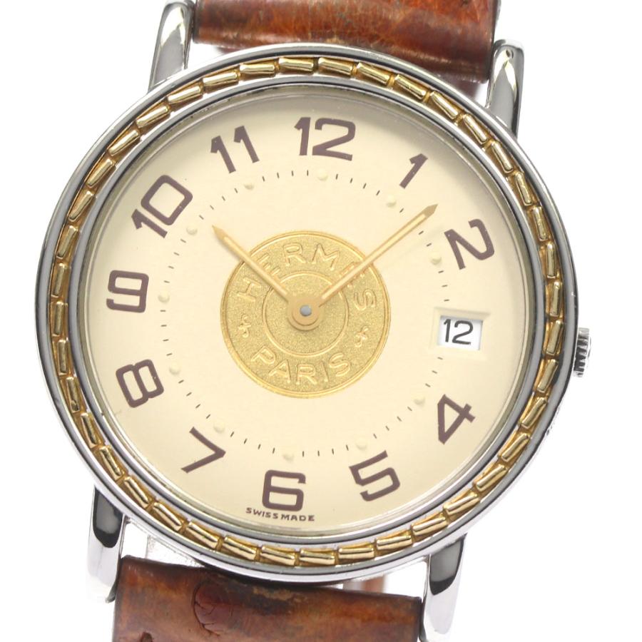 HERMES（エルメス） セリエ デイト クォーツ メンズ _782079 : CLOSER