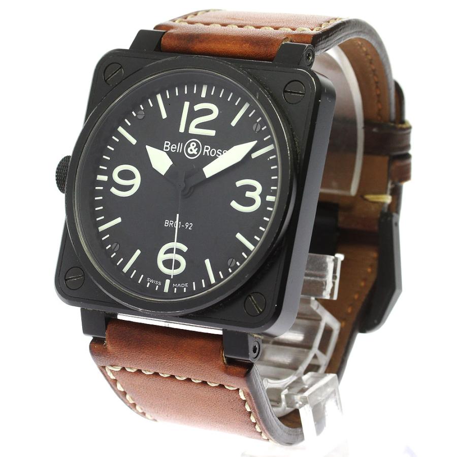 ベル＆ロス Bell＆Ross BR01-92-SL アヴィエーション 自動巻き メンズ 
