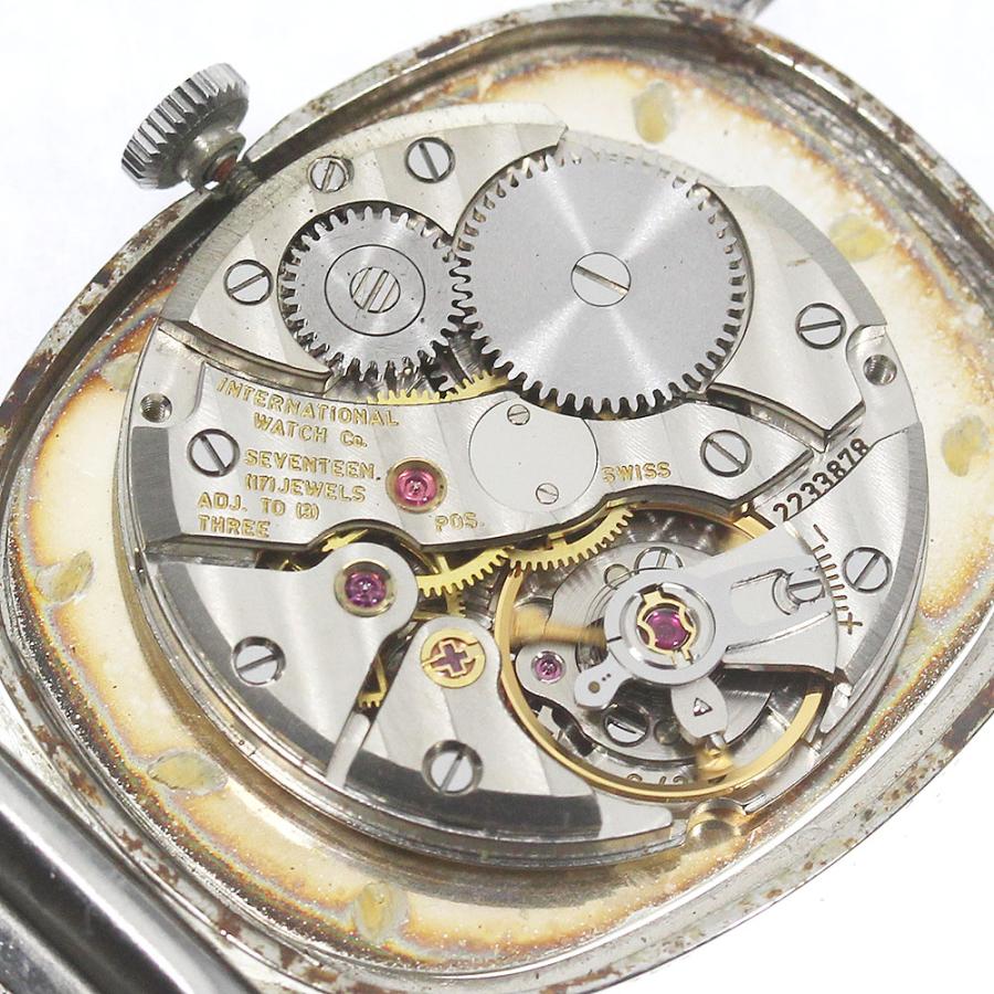 IWC　オールドインター　シャフハウゼン 手巻き IP-2196| IWC シャフハウゼン オールドインター Cal.89 18KYG お魚