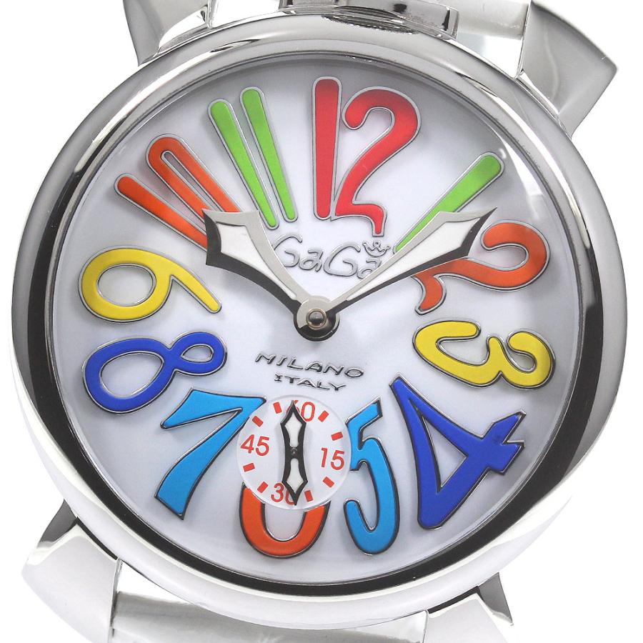 ガガミラノ マヌアーレ48 手巻き スモールセコンド