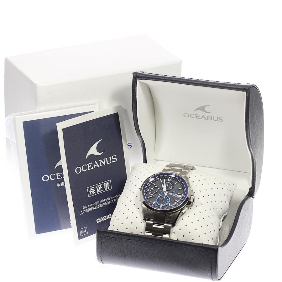 CASIO（カシオ） CASIO OCW-T2600-1AJF オシアナス デイデイト 