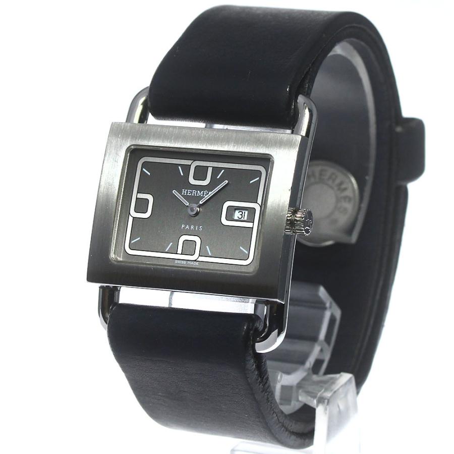 エルメス HERMES BA1.510 バレニア デイト クォーツ レディース  