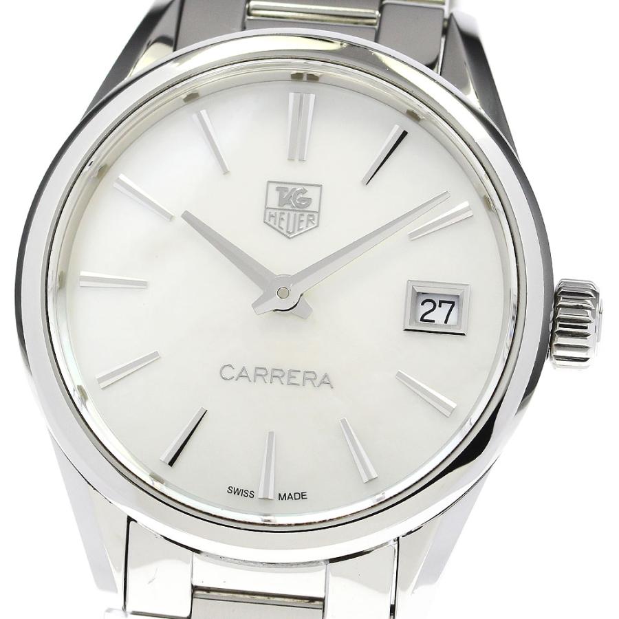 タグホイヤー TAG HEUER WAR1311-0 カレラ デイト シェル クォーツ レディース _944993 タグホイヤー TAG HEUER WAR1311-0 カレラ デイト シェル クォーツ