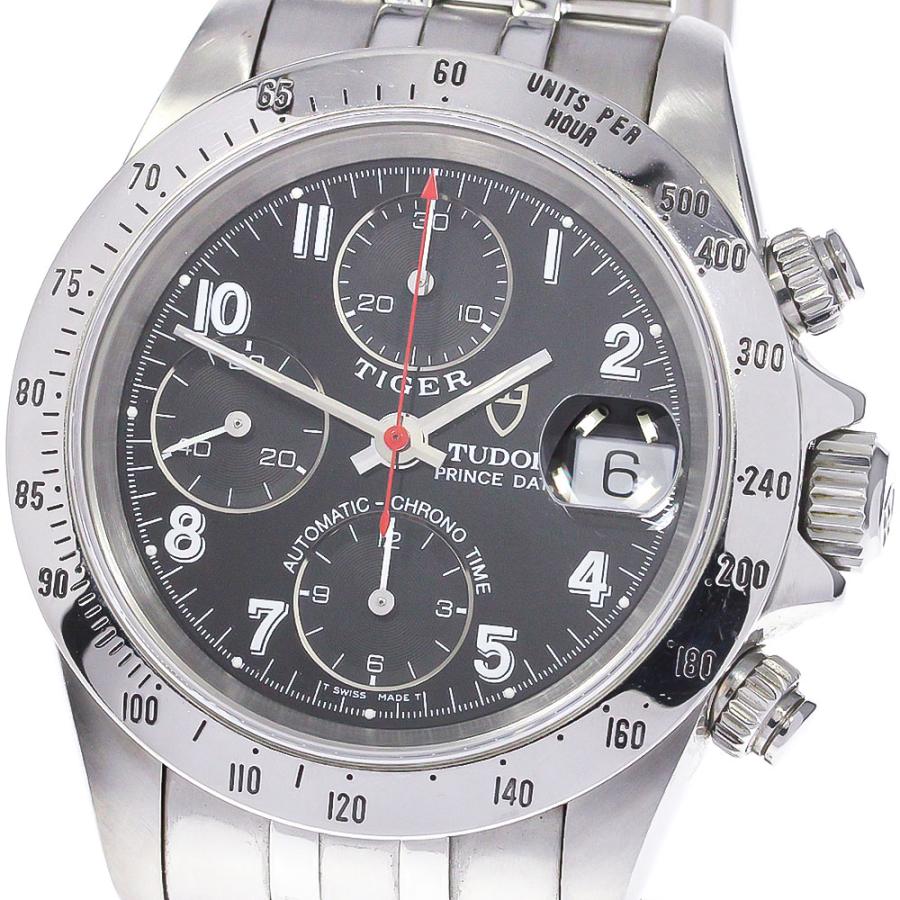 チュードル TUDOR 79280 プリンスデイト クロノタイム ノンポリッシュ cal.7750 自動巻き メンズ 良品 箱・保証書付き_769677 TUDOR（チューダー） チュードル TUDOR 79280 プリンスデイト クロノ