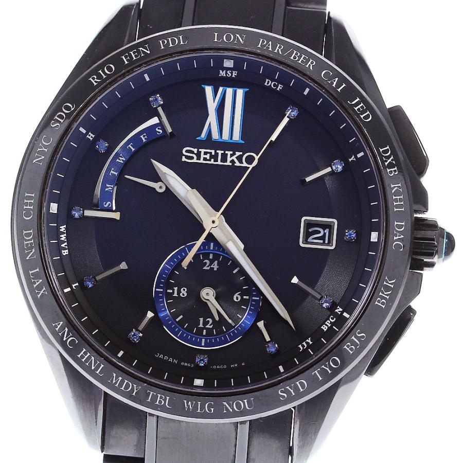 セイコー SEIKO SAGA249/8B63-0AG0 ブライツ エターナルブルー 2017年モデル 800本限定 ソーラー電波 メンズ 箱・保証書付き_784594【ev10】 SEIKO（セイコー） SEIKO SAGA249/8B63-0AG0 ブライツ エターナル