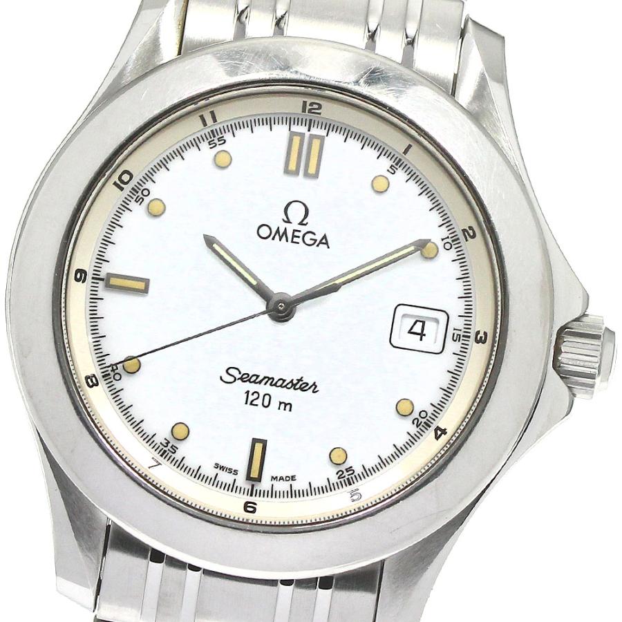 OMEGA オメガ シーマスター120 デイト クォーツ メンズ _784628