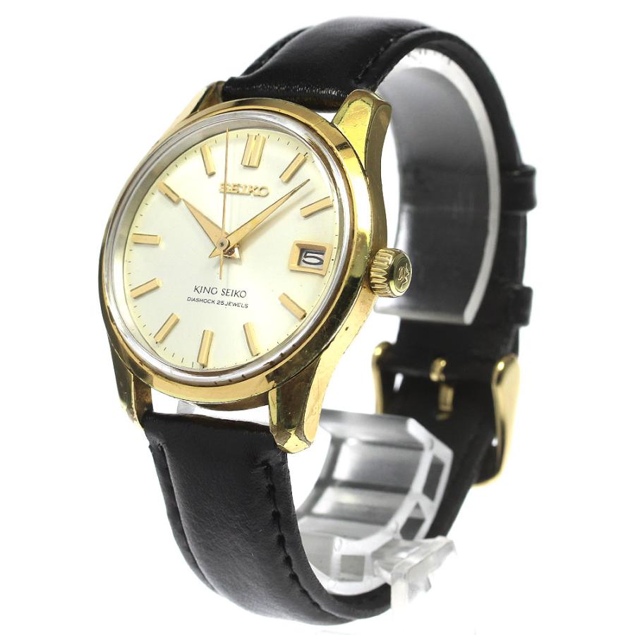 T4）キングセイコー KING SEIKO 手巻き時計 25石 小売業者 T4）キング