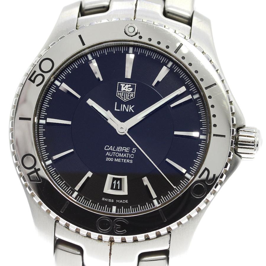 TAG HEUER タグホイヤー WJ201A リンク キャリバー5 デイト 自動巻き メンズ _784654【ev10】 : CLOSER ...