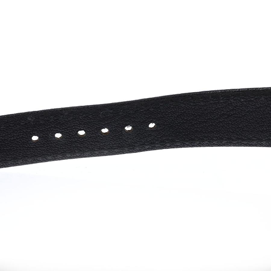 ヴィトン　LOUIS VUITTON モントレ　レザーベルト　LVⅡ ブラック ヴィトン LOUIS VUITTON モントレ レザーベルト LVⅡ ブラック