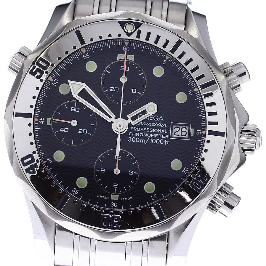 オメガ OMEGA 2598.80 シーマスター300 クロノグラフ デイト 自動巻き メンズ _962809 OMEGA（オメガ） OMEGA 2598.80 シーマスター300 クロノグラフ デイト