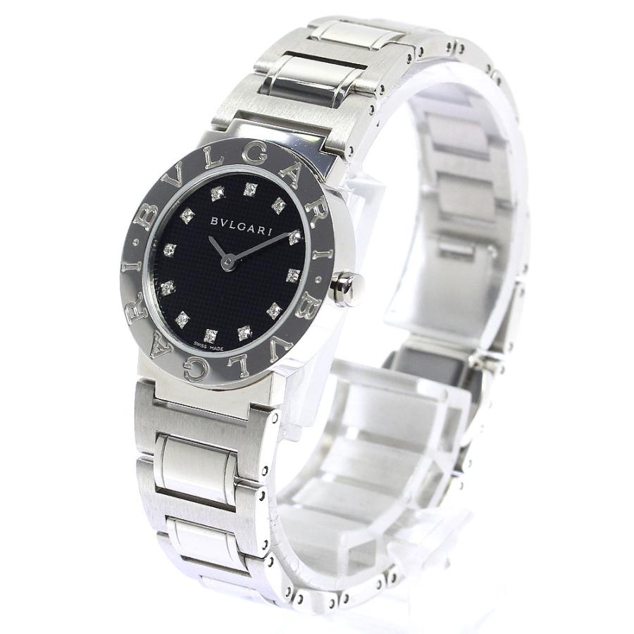 ブルガリ BVLGARI BB26SS ブルガリブルガリ 新型 12Pダイヤ クォーツ レディース 良品 _785773 BVLGARI（ブルガリ） BVLGARI BB26SS ブルガリブルガリ 新型 12Pダイヤ