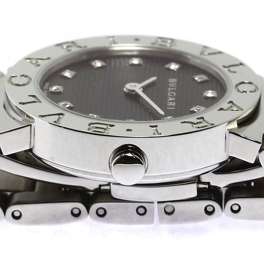 ブルガリ BVLGARI BB26SS ブルガリブルガリ 新型 12Pダイヤ クォーツ レディース 良品 _785773 BVLGARI（ブルガリ） BVLGARI BB26SS ブルガリブルガリ 新型 12Pダイヤ