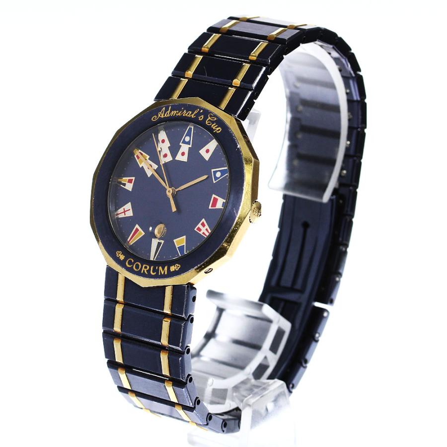 ✨CORUM✨コルム✨アドミラルズカップ✨クォーツ✨デイト✨コンビ✨腕時計✨ CORUM（コルム） アドミラルズカップ デイト クォーツ メンズ _790038