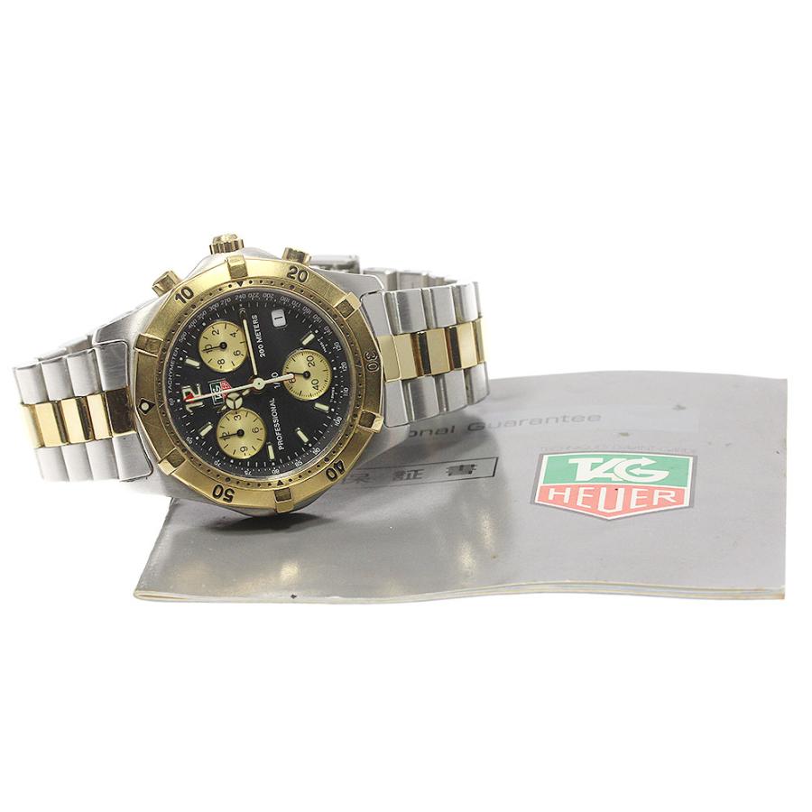 タグホイヤー TAG HEUER CK1120 プロフェッショナル200M クロノグラフ 