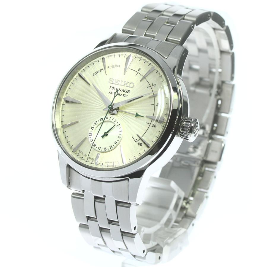 【超希少】セイコー　プレサージュ　SARY129 4R57-00E0 ホワイト SEIKO（セイコー） SEIKO 4R57-00E0/SARY129 プレザージュ デイト 自動