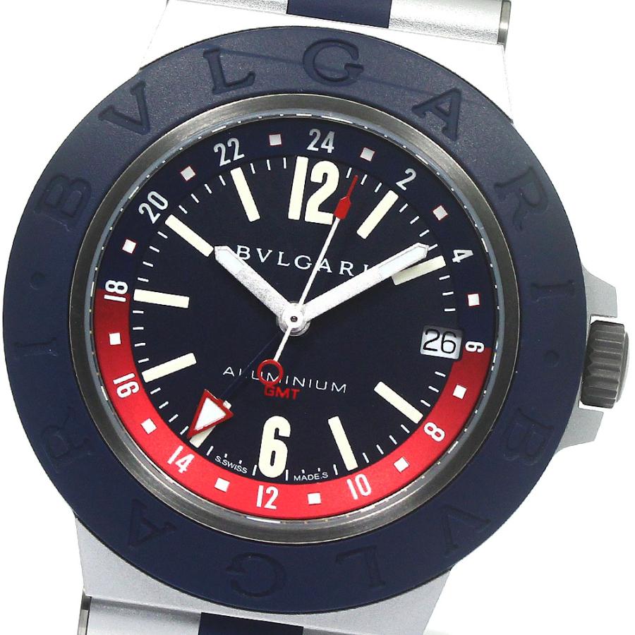 ブルガリアルミニウムGMT BB40AT GMT BVLGARI（ブルガリ） BVLGARI BB40ATGMT アルミニウム GMT 自動巻き