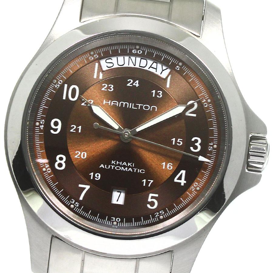 HAMILTON ハミルトン H644550 カーキ キング デイデイト 自動巻き  