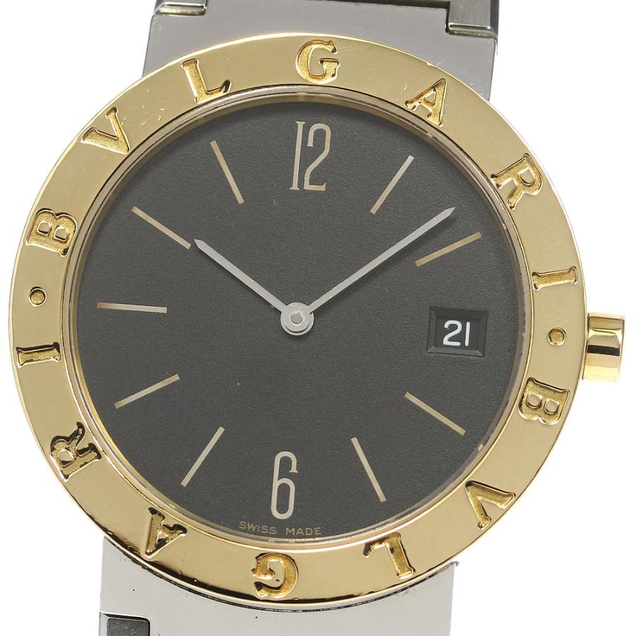 BVLGARI ブルガリ BB33SG ブルガリブルガリ デイト クォーツ メンズ 