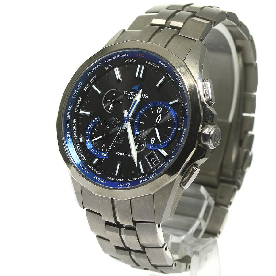 カシオ CASIO OCW-S2400-1AJF オシアナス マンタ ソーラー電波 メンズ  