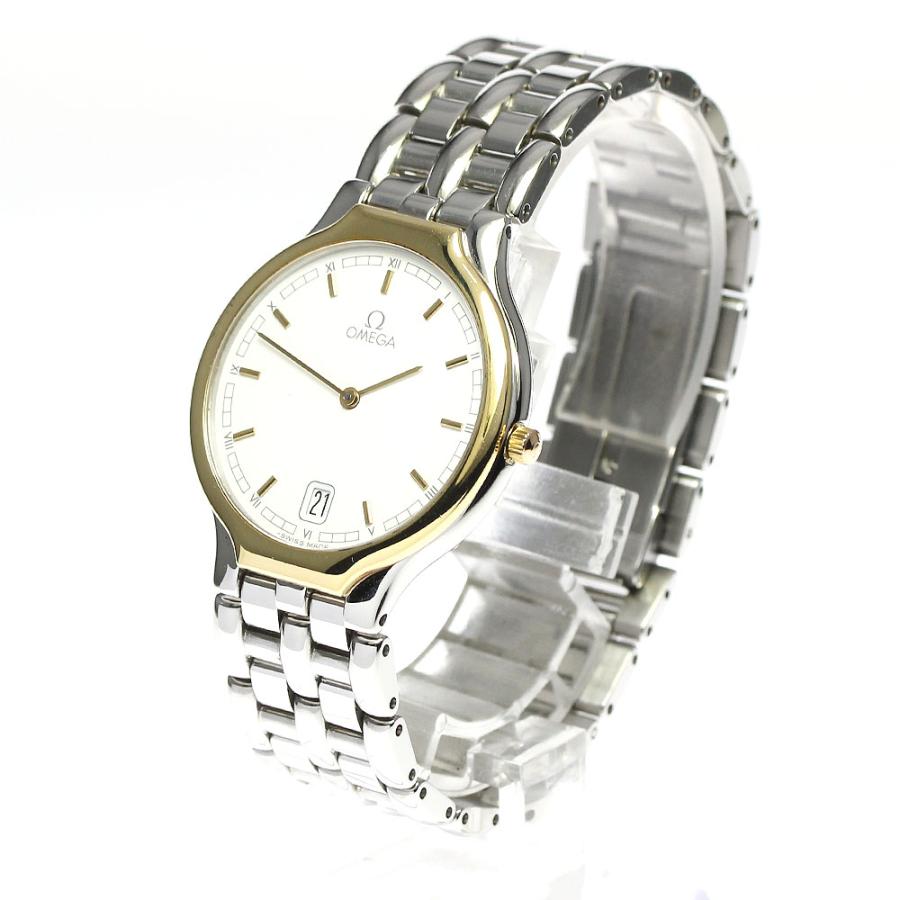 OMEGA　オメガ　デビル　クォーツ腕時計　デイト　YGベゼル OMEGA オメガ デビル YGベゼル クォーツ メンズ _791279