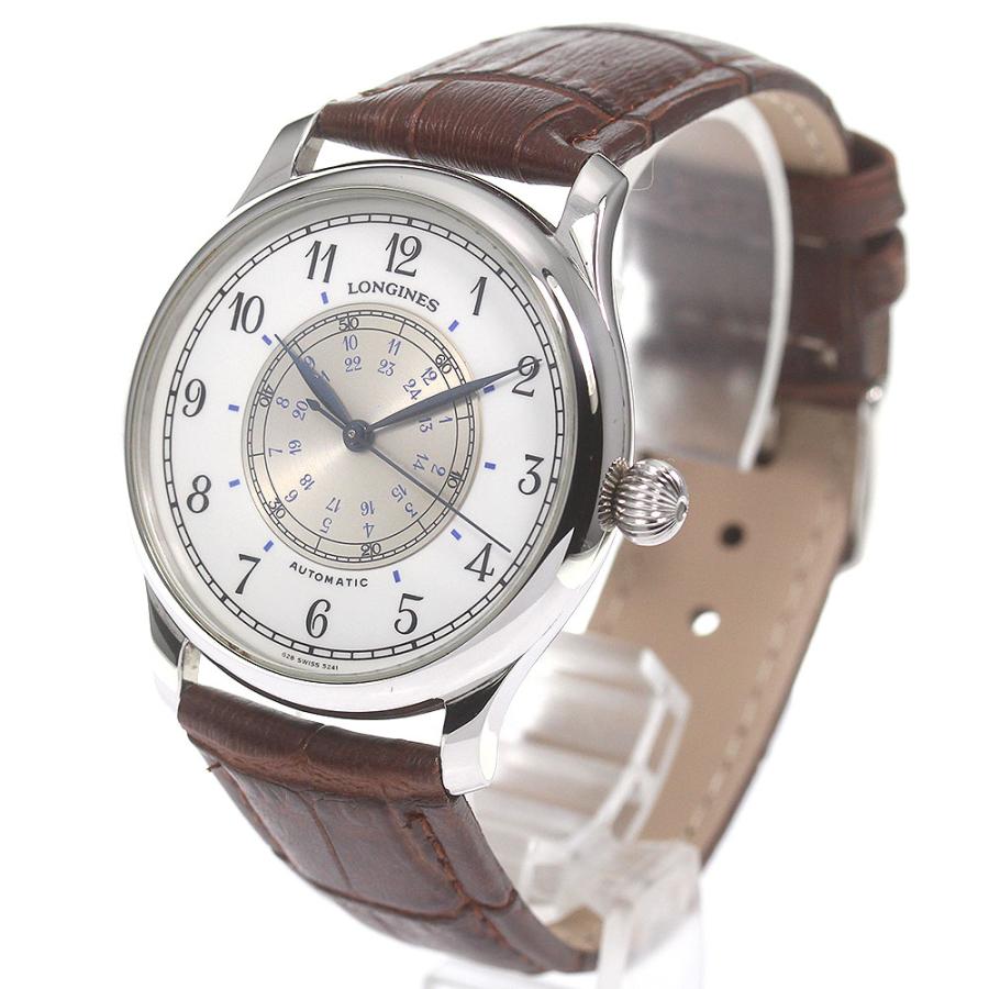 LONGINES（ロンジン） LONGINES 628.5241 ウィームス ナビゲーション 自動巻き メンズ 良品 _791289 ...