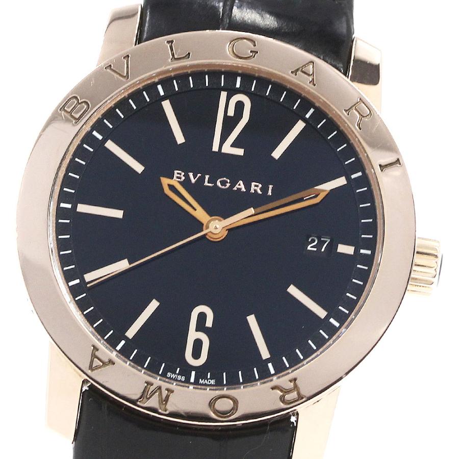 ブルガリ BVLGARI BBP39GROMA ブルガリ ブルガリ K18PG ローマ 世界限定250本 自動巻き メンズ 箱付き_791664 BVLGARI（ブルガリ） BVLGARI BBP39GROMA K18PG ローマ 世界限定250本