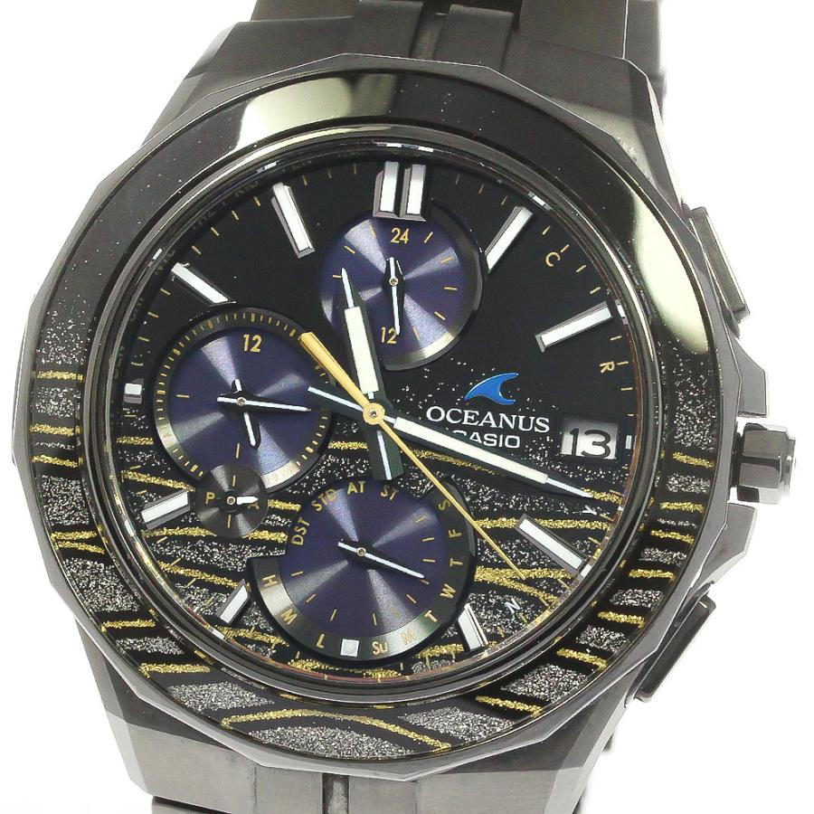 CASIO カシオ OCW-S5000MES-1AJR オシアナス マンタ プラチナ蒔絵 世界  