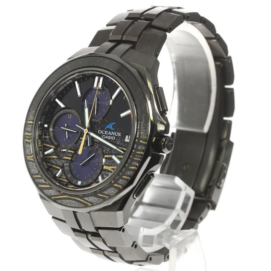 CASIO カシオ OCW-S5000MES-1AJR オシアナス マンタ プラチナ蒔絵 世界  