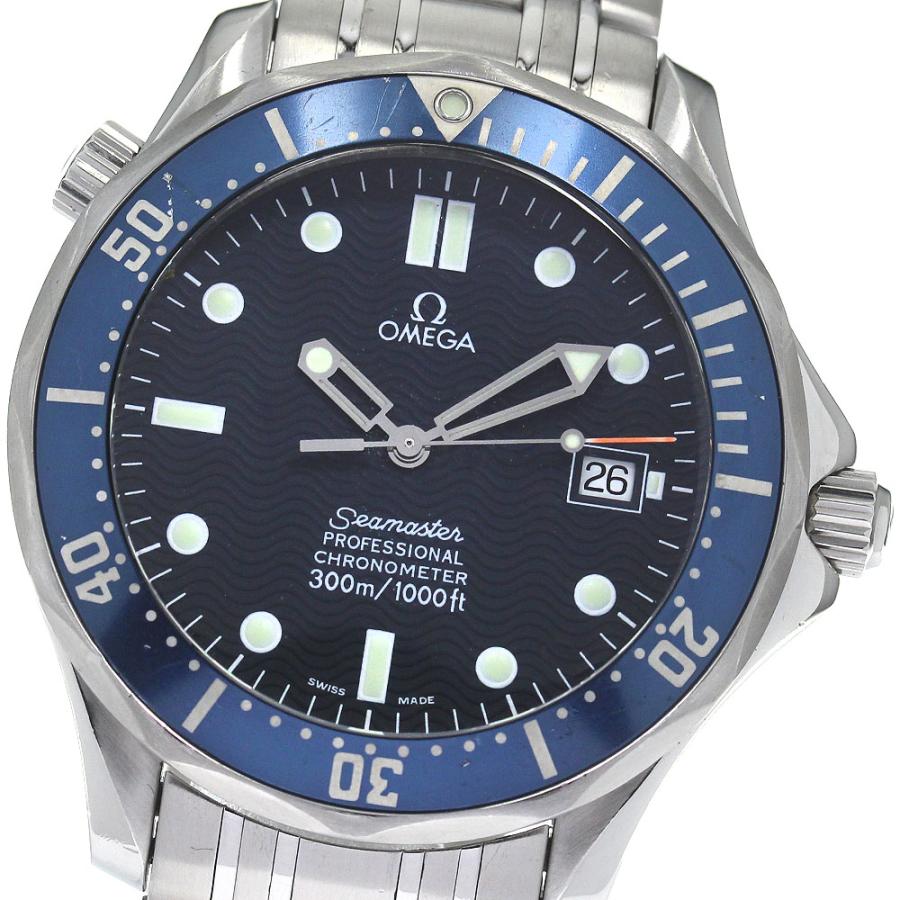 OMEGA オメガ 2531.80 シーマスター300 デイト 自動巻き メンズ _792184 : CLOSER Yahoo!ショップ ...