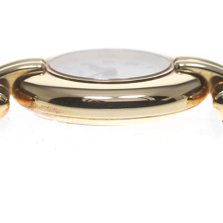 Cartier ジャンク カルティエ CARTIER マストコリゼ K18YG クォーツ レディース 内箱・保証書付き_792263 ...