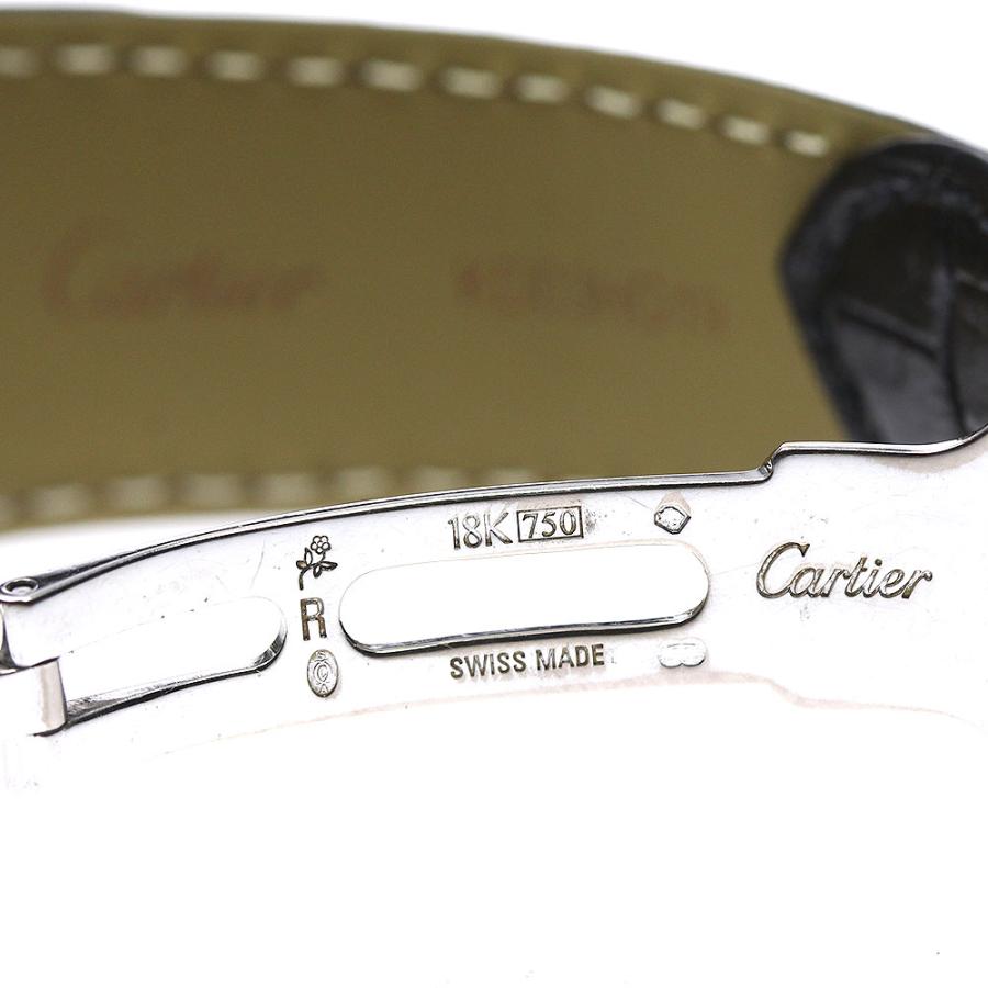 Cartier カルティエ CARTIER W1556051 ロトンド ドゥ K18WG クロノグラフ 手巻き メンズ _792293 ...
