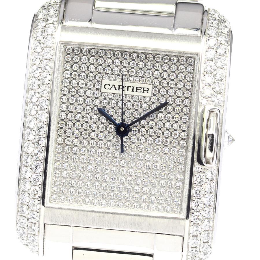 Cartier（カルティエ） CARTIER WT100011 タンクアングレーズ サイドD 