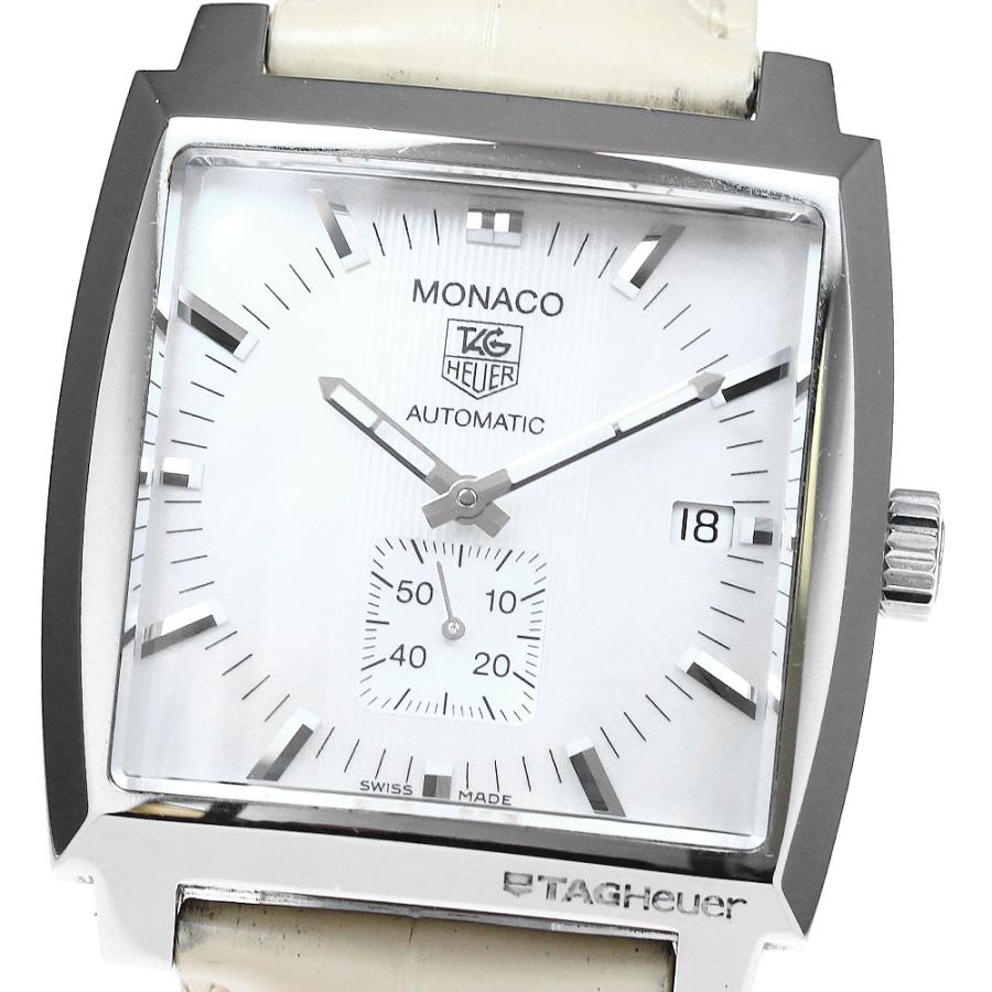タグホイヤー TAG HEUER WW2112 モナコ スモールセコンド 自動巻き 