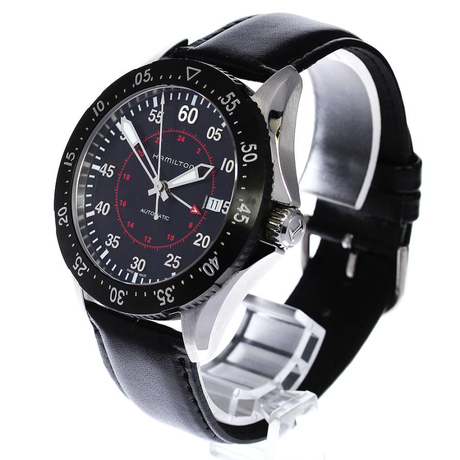 HAMILTON ハミルトン H767550 カーキ アビエーション パイロット GMT 