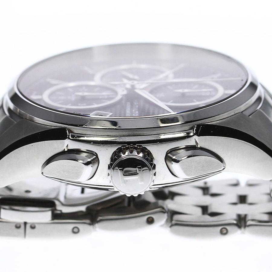 HAMILTON（ハミルトン） HAMILTON H325961 ジャズマスター クロノグラフ デイト 自動巻き メンズ 箱・保証書付き ...