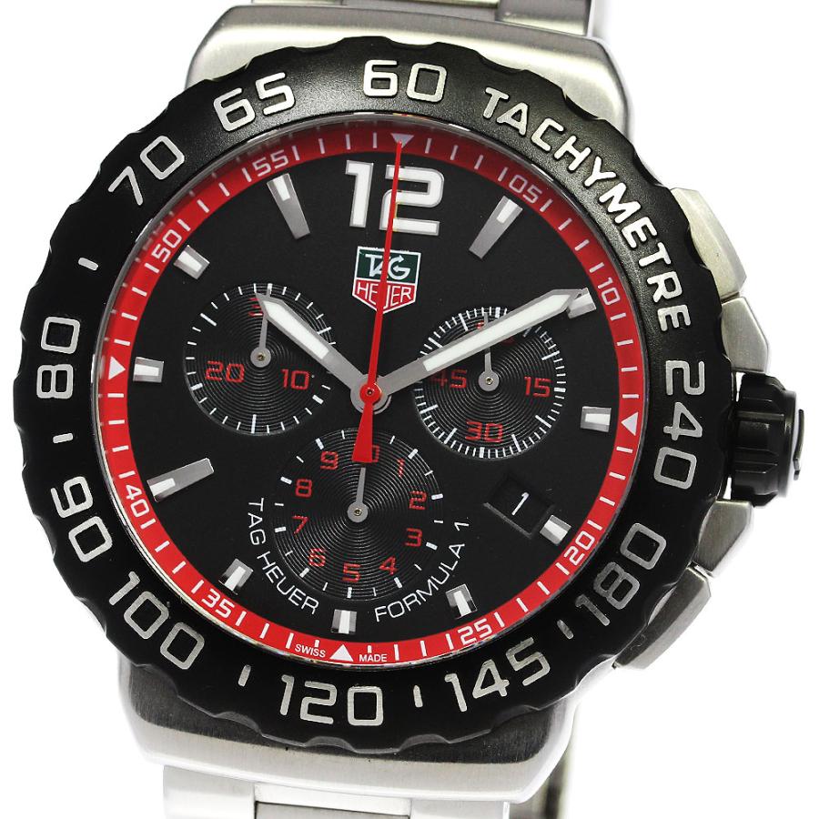 TAG HEUER（タグ・ホイヤー） TAG HEUER CAU1116 フォーミュラ1 クロノグラフ クォーツ メンズ 良品 箱付き ...