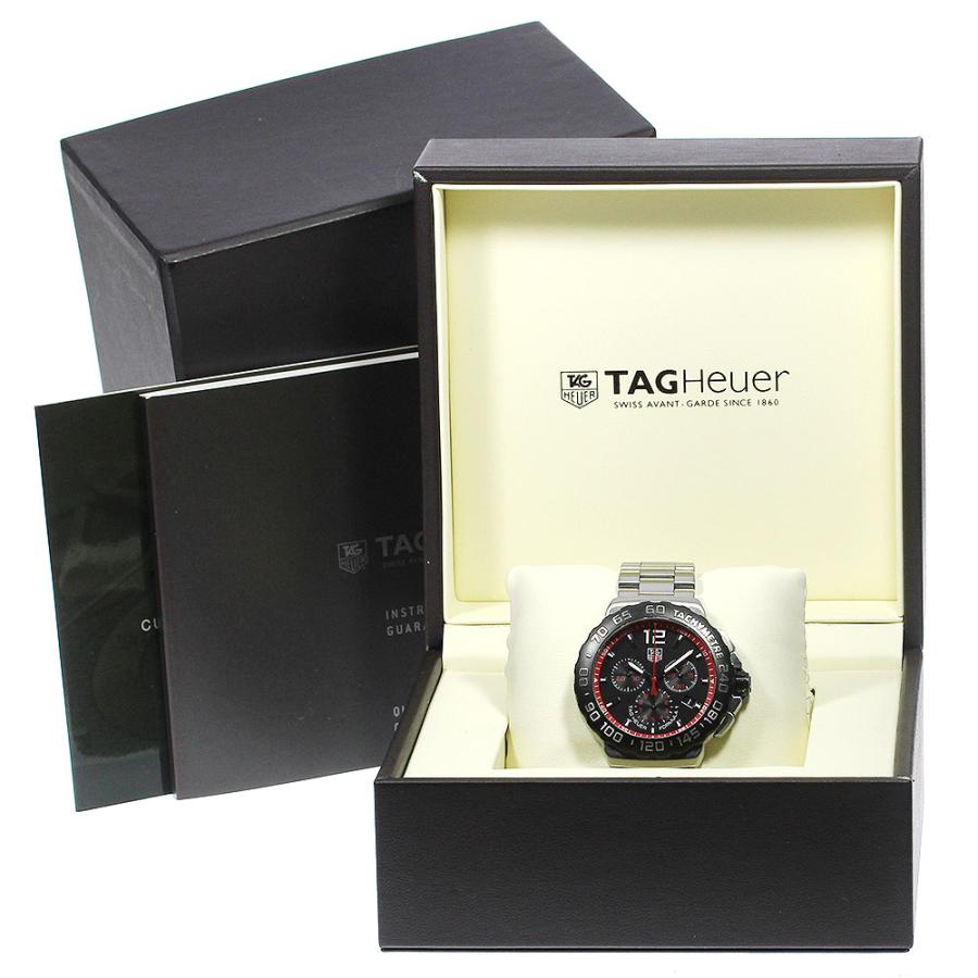TAG HEUER（タグ・ホイヤー） TAG HEUER CAU1116 フォーミュラ1 クロノグラフ クォーツ メンズ 良品 箱付き ...
