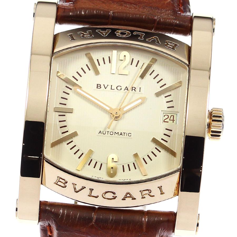 BVLGARI（ブルガリ） BVLGARI AA44G アショーマ K18YG デイト 自動巻き
