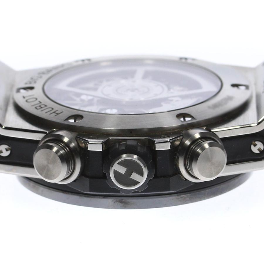 HUBLOT（ウブロ） HUBLOT 411.NM.1170.RX ビッグバン ウニコ チタニウム セラミック 自動巻き メンズ 美品 箱付き ...