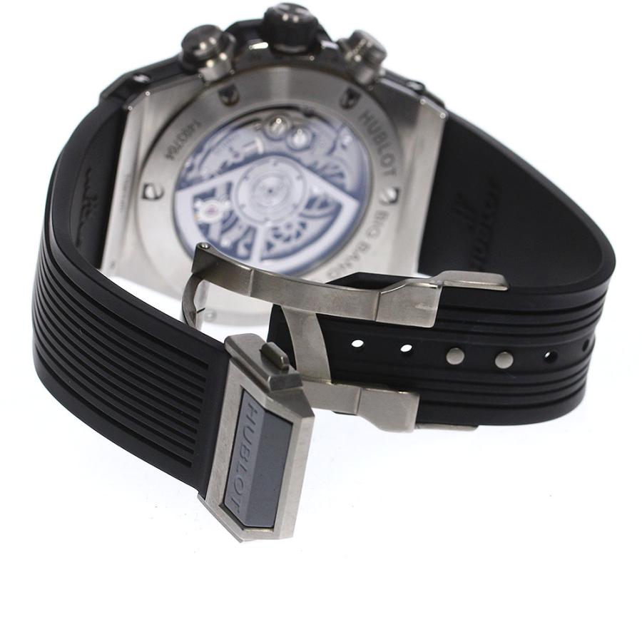 HUBLOT（ウブロ） HUBLOT 411.NM.1170.RX ビッグバン ウニコ チタニウム セラミック 自動巻き メンズ 美品 箱付き ...