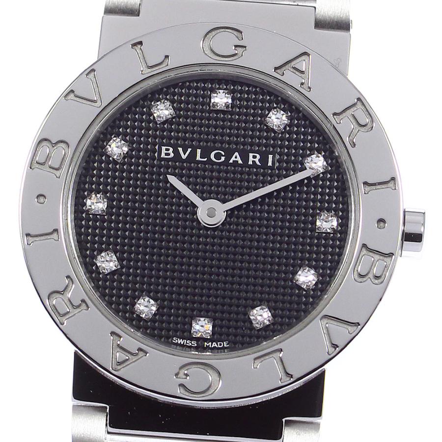 BVLGARI ブルガリ BBL26S ブルガリブルガリ 12Pダイヤ クォーツ  