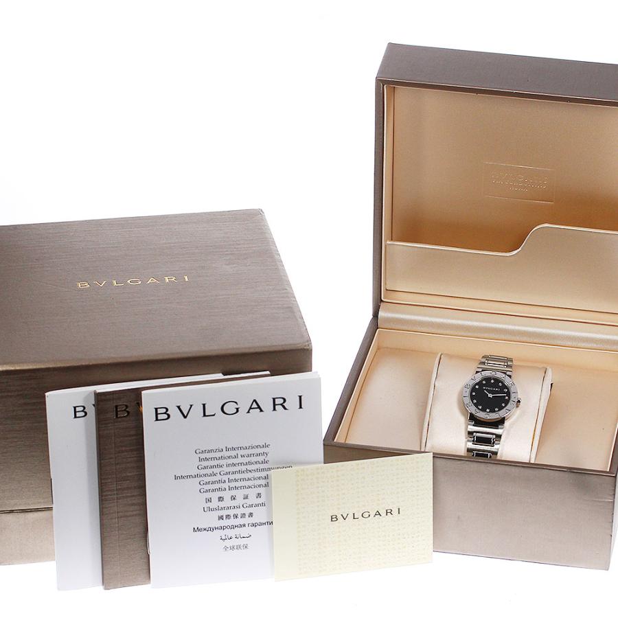 BVLGARI ブルガリ BBL26S ブルガリブルガリ 12Pダイヤ クォーツ  