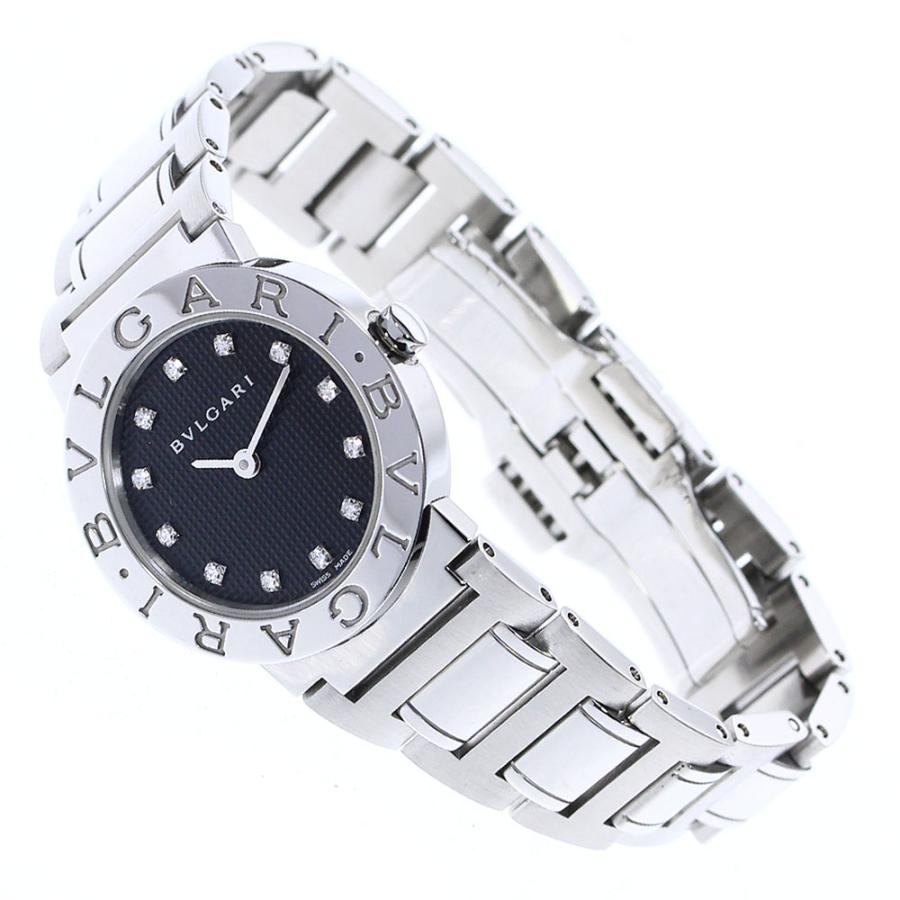 BVLGARI ブルガリ BBL26S ブルガリブルガリ 12Pダイヤ クォーツ  