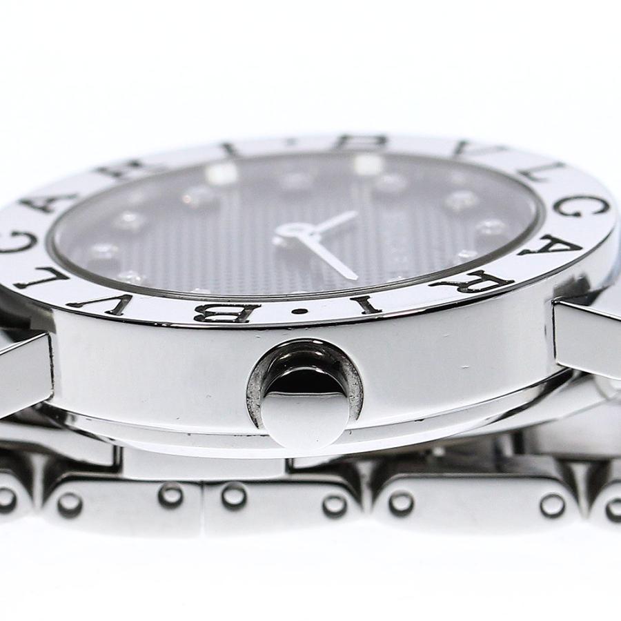BVLGARI ブルガリ BBL26S ブルガリブルガリ 12Pダイヤ クォーツ  