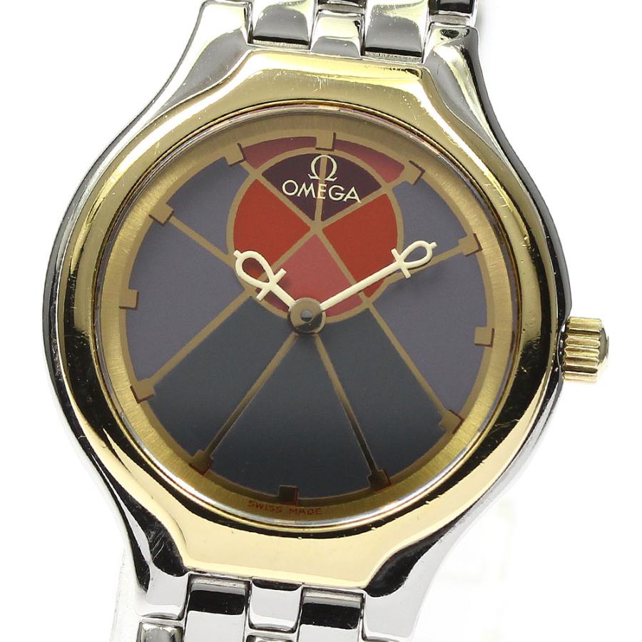 OMEGA　オメガ　デビル　クォーツ腕時計　デイト　YGベゼル OMEGA（オメガ） デビル YGベゼル デイト クォーツ メンズ _896059